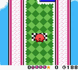 Backdrop artwork for Kirby Tilt 'n' Tumble
