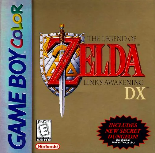 The Legend of Zelda: Link's Awakening DX box art
