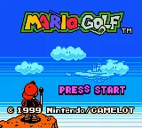 Mario Golf screenshot
