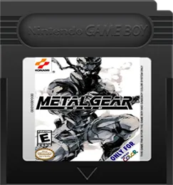 Metal Gear Solid cart