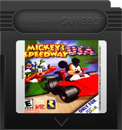 Mickey's Speedway USA cart