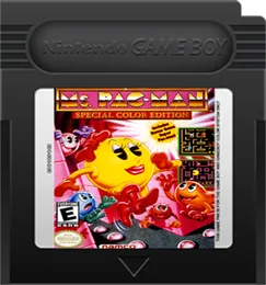 Ms. Pac-Man: Special Color Edition cart