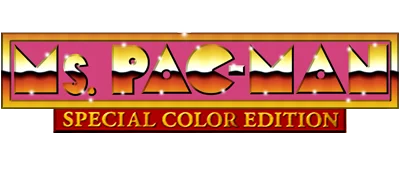 Ms. Pac-Man: Special Color Edition logo