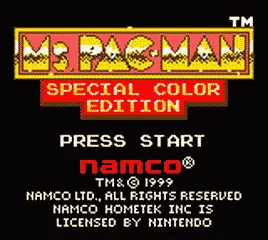 Ms. Pac-Man: Special Color Edition screenshot