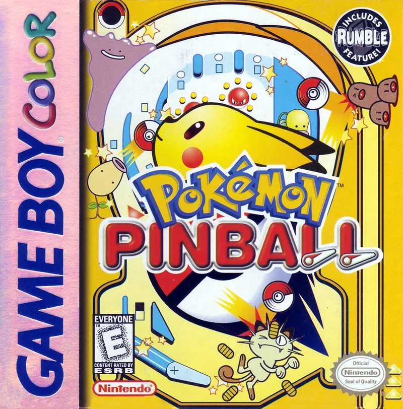 Pokémon Pinball box art