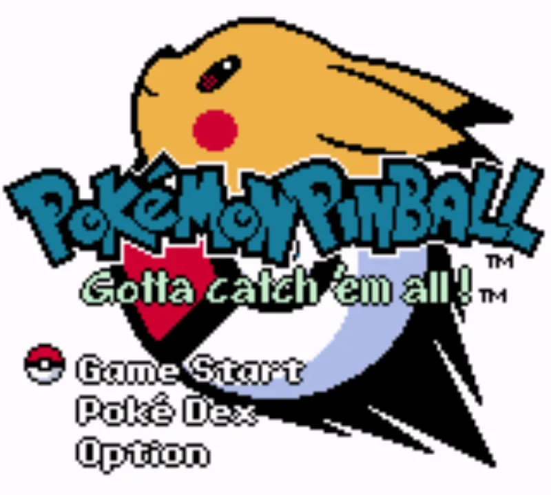 Pokémon Pinball screenshot