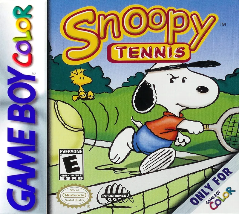 Snoopy Tennis box art