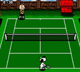 Backdrop artwork for Snoopy Tennis