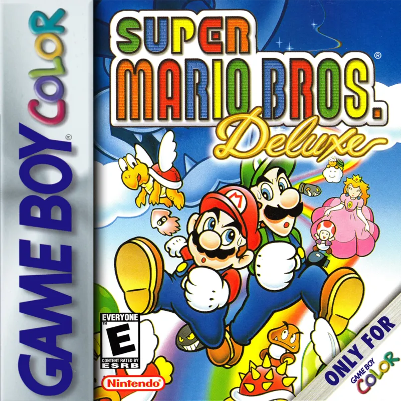 Super Mario Bros. Deluxe box art