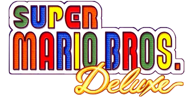 Super Mario Bros. Deluxe logo
