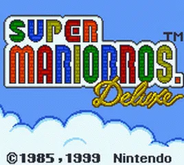 Super Mario Bros. Deluxe screenshot