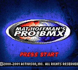 Mat Hoffman's Pro BMX screenshot