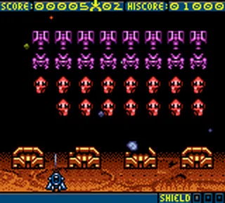 Backdrop artwork for Space Invaders