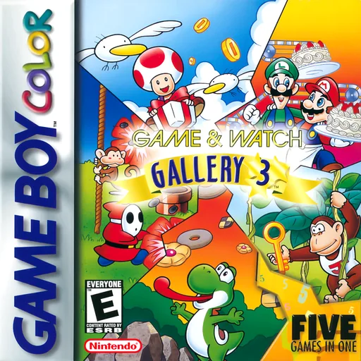 Game & Watch Gallery 2 (USA, Europe) (SGB Enhanced) (GB Compatible) cover
