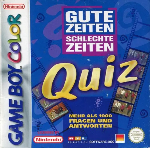 Backdrop artwork for Gute Zeiten Schlechte Zeiten Quiz (Germany) (GB Compatible)
