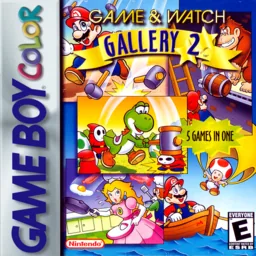 Game & Watch Gallery 2 (USA, Europe) (SGB Enhanced) (GB Compatible) cover art for Nintendo Game Boy Color