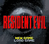 Resident Evil title screen