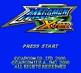 Mega Man Xtreme (USA, Europe) (GB Compatible) title screen