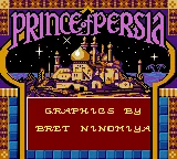 Prince of Persia (USA, Europe) (En,Fr,De,Es,It) (GB Compatible) title screen