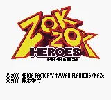 Zok Zok Heroes title screen