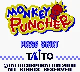 Monkey Puncher (Europe) (SGB Enhanced) (GB Compatible) title screen