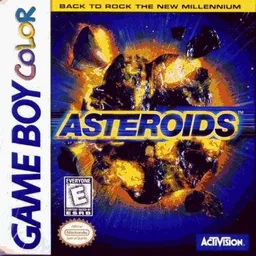 Backdrop artwork for Asteroids (USA, Europe) (GB Compatible)