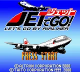 Jet de Go! - Let's Go by Airliner title screen