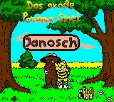 Janosch - Das grosse Panama-Spiel title screen