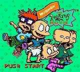Rugrats Movie, The (Europe) (SGB Enhanced) (GB Compatible) title screen