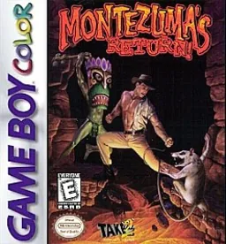 Montezuma's Return! (Europe) (En,Fr,De,Es,It) (GB Compatible) cover art for Nintendo Game Boy Color
