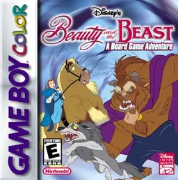 Beauty and the Beast - A Board Game Adventure (Europe) (En,Fr,De,Es,It) (SGB Enhanced) (GB Compatible) cover art for Nintendo Game Boy Color