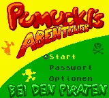 Pumuckls Abenteuer bei den Piraten title screen
