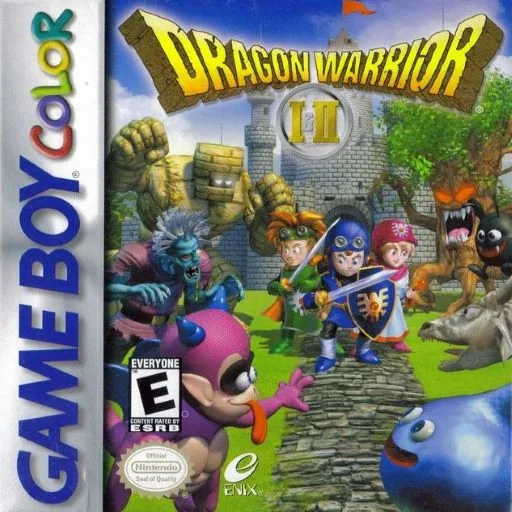 Backdrop artwork for Dragon Warrior I & II (USA) (SGB Enhanced) (GB Compatible)