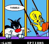 Sylvester & Tweety - Breakfast on the Run (Europe) (En,Fr,De,Es,It,Nl) (GB Compatible) title screen