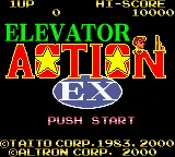 Elevator Action EX title screen