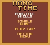 Hang Time Basketball title screen