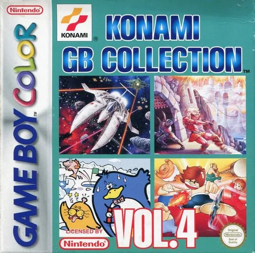 Backdrop artwork for Konami GB Collection Vol.4 (Europe) (GB Compatible)