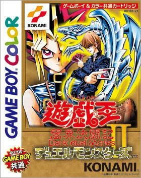 Yu-Gi-Oh! Duel Monsters II - Dark Duel Stories (Japan) (SGB Enhanced) (GB Compatible) cover art for Nintendo Game Boy Color