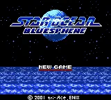 Star Ocean - Blue Sphere (Japan) (SGB Enhanced) (GB Compatible) title screen