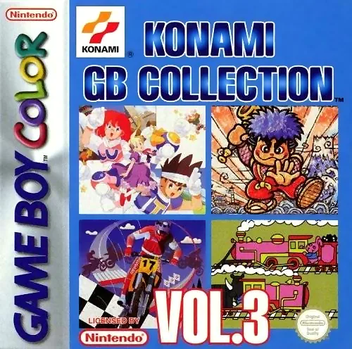 Backdrop artwork for Konami GB Collection Vol.3 (Europe) (GB Compatible)