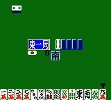 Honkaku Yonin Uchi Mahjong - Mahjong Ou (Japan) (SGB Enhanced) (GB Compatible) screenshot