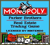 Monopoly (USA) (GB Compatible) title screen