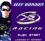 Jeff Gordon XS Racing (USA) (GB Compatible) title screen