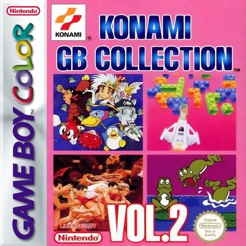 Backdrop artwork for Konami GB Collection Vol.2 (Europe) (GB Compatible)