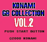 Konami GB Collection Vol.2 (Europe) (GB Compatible) title screen