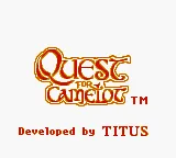 Quest for Camelot (Europe) (En,Fr,De,Es,It,Nl) (SGB Enhanced) (GB Compatible) title screen
