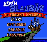 Kaept'n Blaubaer - Die verrueckte Schatzsuche title screen