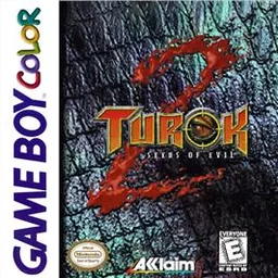 Turok 2 - Seeds of Evil (USA, Europe) (En,Fr,De,Es) (GB Compatible) cover art for Nintendo Game Boy Color