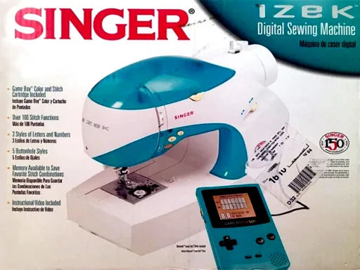 Sewing Machine Operation Software (Europe) (En,Fr,De,It) (GB Compatible) cover art for Nintendo Game Boy Color