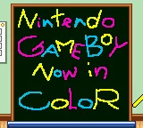 Game Boy Color title screen